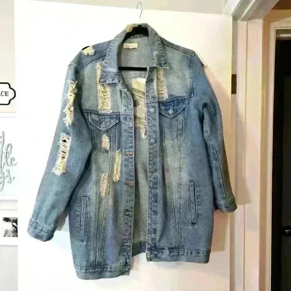 EDITORIAL DANCE & MARVEL Denim Jacket - Picture 2 of 6